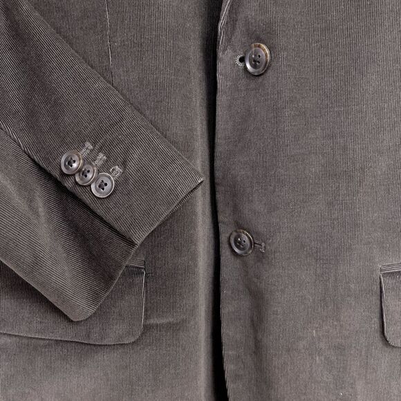 Banana Republic Corduroy Sport Coat Brown Two Button Mens 42R 42 Regular - Picture 3 of 9